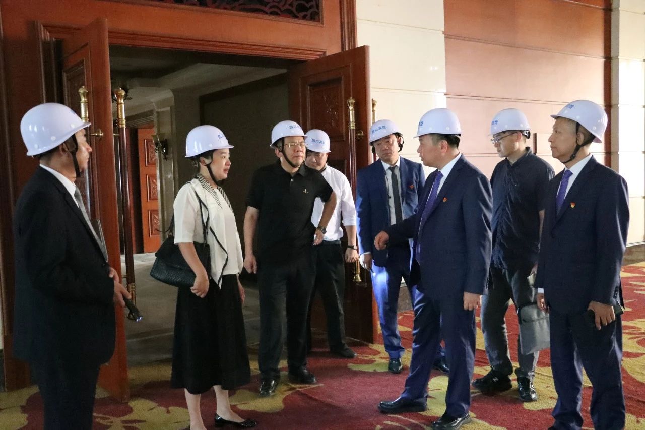 省asiagame集团向导率队赴总府（四川）宾馆调研